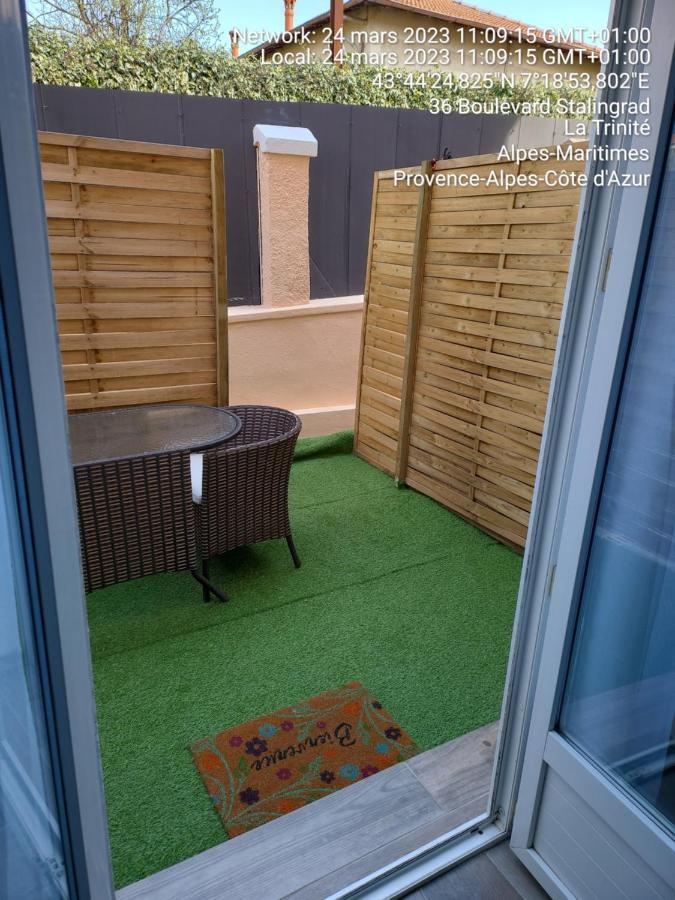 Studio 1 A La Trinite Proche De Nice, Monaco Et L'Italie ภายนอก รูปภาพ