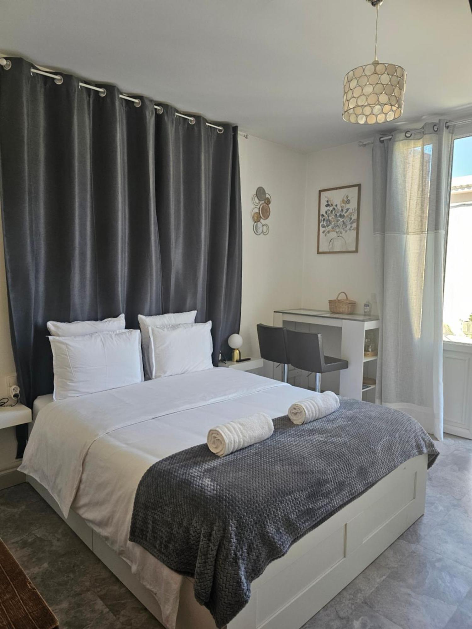Studio 1 A La Trinite Proche De Nice, Monaco Et L'Italie ภายนอก รูปภาพ